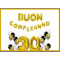 Palloncini 30 anni buon 30 esimo festa compleanno