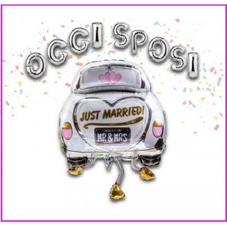 Palloncini oggi sposi abbobbi matrimonio
